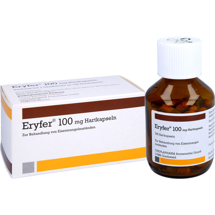 Eryfer 100 mg Hartkapseln, 100 St. Kapseln