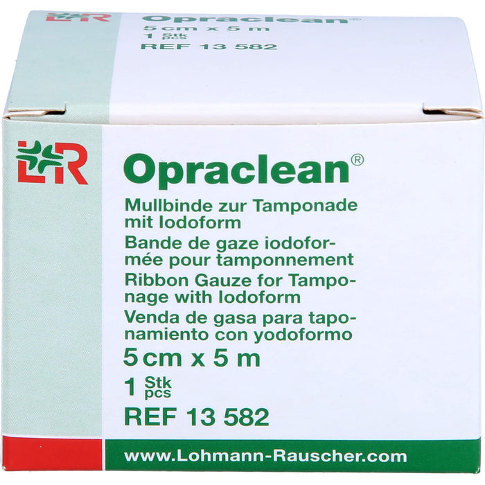 Opraclean Mullbinde zur Tamponade, 1 St TPO