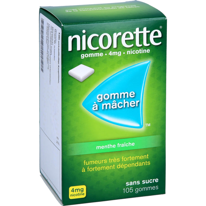 nicorette Kaugummi freshmint 4 mg Reimport EMRAmed, 105 St. Kaugummi