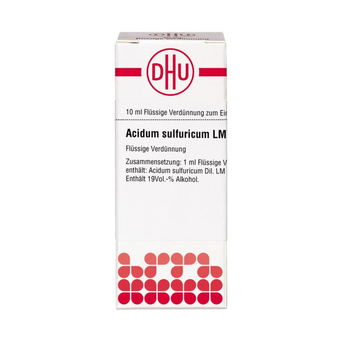 DHU Acidum sulfuricum LM VI Dilution, 10 ml Lösung