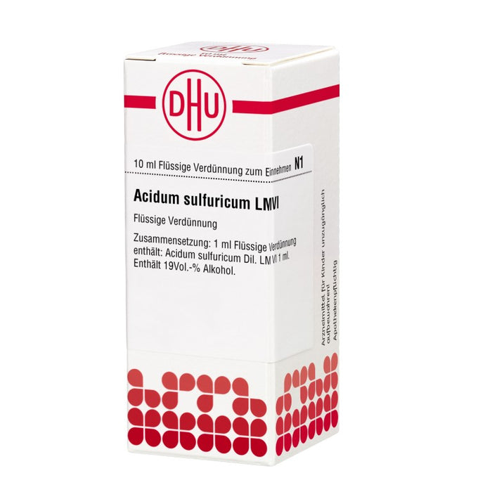 DHU Acidum sulfuricum LM VI Dilution, 10 ml Lösung