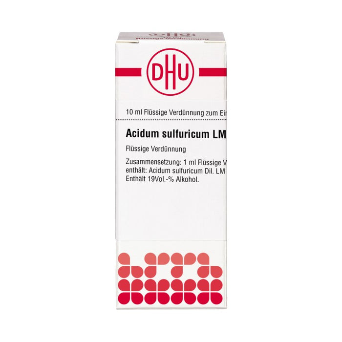 DHU Acidum sulfuricum LM XXX Dilution, 10 ml Lösung