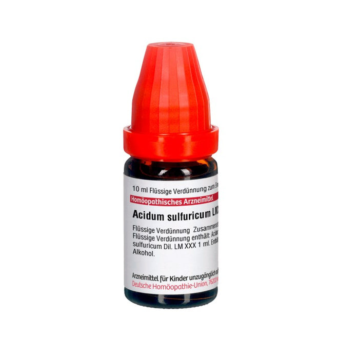 DHU Acidum sulfuricum LM XXX Dilution, 10 ml Lösung
