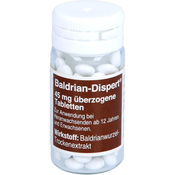 Baldrian-Dispert 45 mg überzogene Tabletten, 100 St. Tabletten