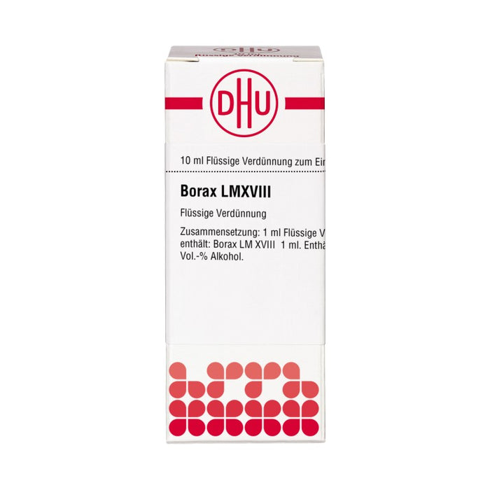 Borax LM XVIII DHU Dilution, 10 ml Lösung