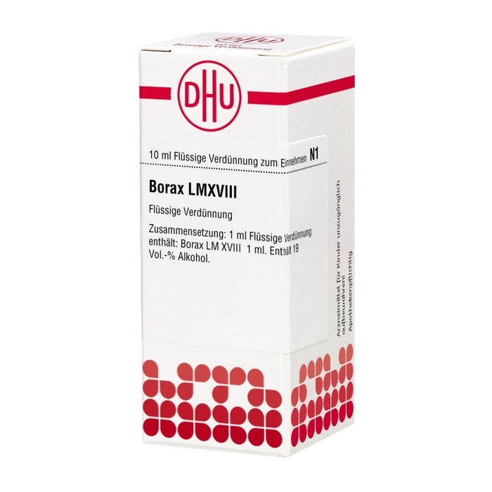 Borax LM XVIII DHU Dilution, 10 ml Lösung