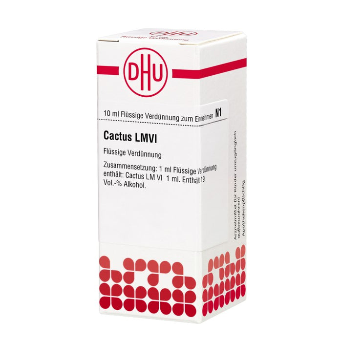 Cactus LM VI DHU Dilution, 10 ml Lösung