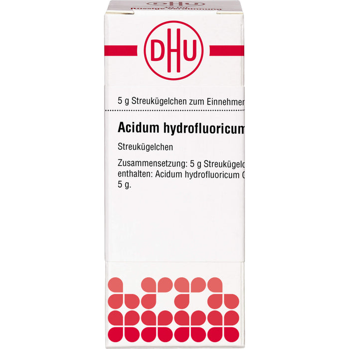 DHU Acidum hydrofluoricum LM XXX Streukügelchen, 5 g Globuli