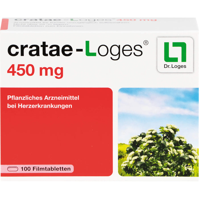 cratae-loges® 450mg Filmtbl., 100 St. Tabletten