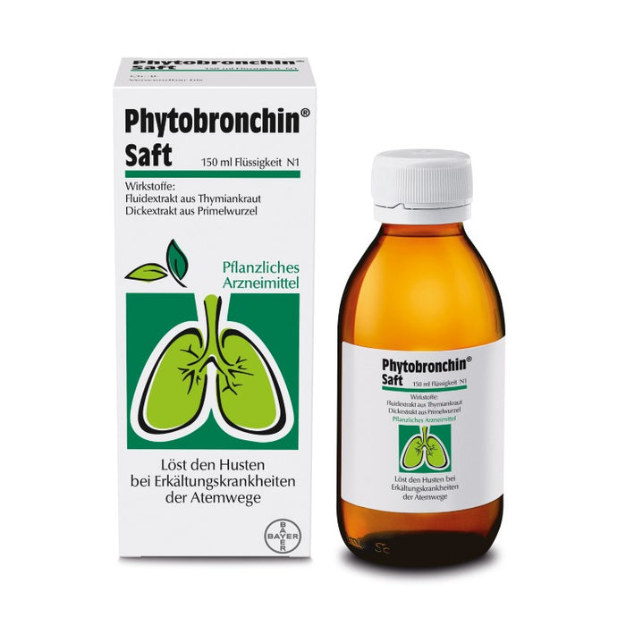 Phytobronchin Saft, 150 ml Lösung