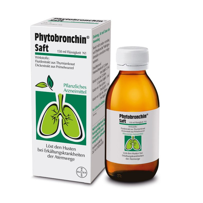 Phytobronchin Saft, 150 ml Lösung