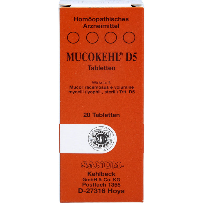 MUCOKEHL D5 Tabletten, 20 St. Tabletten