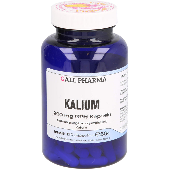 GALL PHARMA Kalium 200 mg GPH Kapseln, 120 St. Kapseln