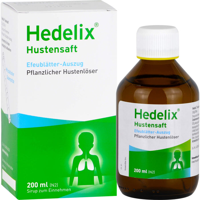 Hedelix Hustensaft, 200 ml Lösung