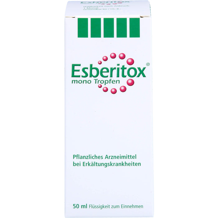 Esberitox mono Tropfen bei Erkältungskrankheiten, 50 ml Lösung