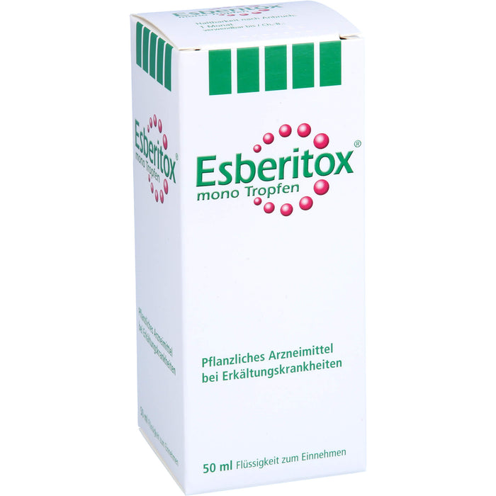 Esberitox mono Tropfen bei Erkältungskrankheiten, 50 ml Lösung