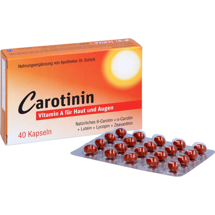 Inkosmia Carotinin Kapseln, 40 St. Kapseln