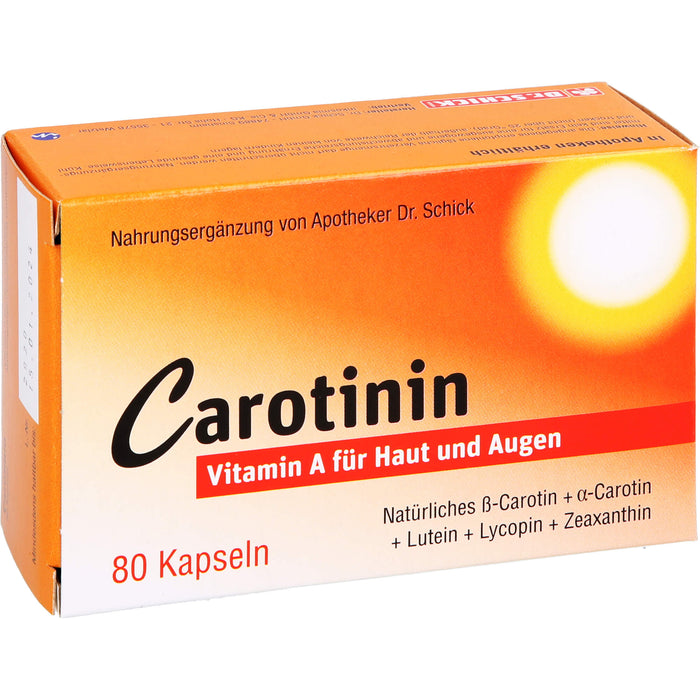 Carotinin Kapseln, 80 St. Kapseln