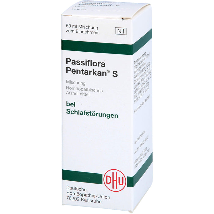 DHU Passiflora Pentarkan S Mischung bei Schlafstörungen, 50 ml Lösung