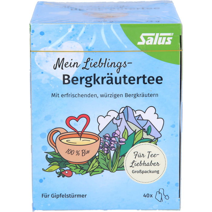 Mein Lieblings-Bergkräuter-Tee bio Salus, 40 St FBE