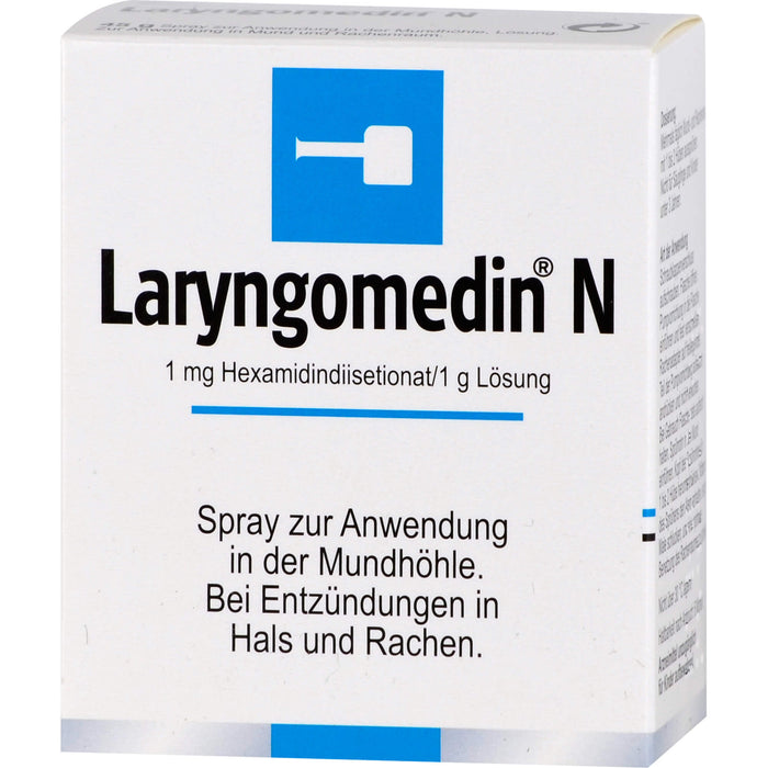 Laryngomedin N Spray bei Entzündungen in Hals und Rachen, 45 g Lösung