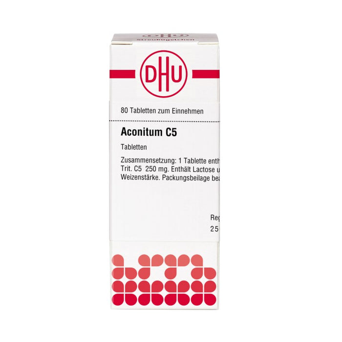 DHU Aconitum C5 Tabletten, 80 St. Tabletten