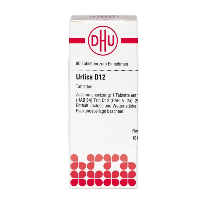 Urtica D12 DHU Tabletten, 80 St. Tabletten