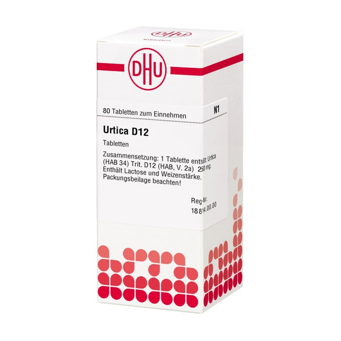 Urtica D12 DHU Tabletten, 80 St. Tabletten