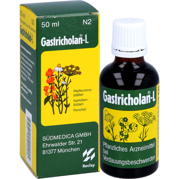 Gastricholan-L Flüssigkeit, 50 ml Lösung