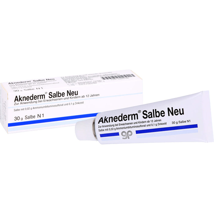 Aknederm Salbe Neu bei Hautunreinheiten, 30 g Salbe