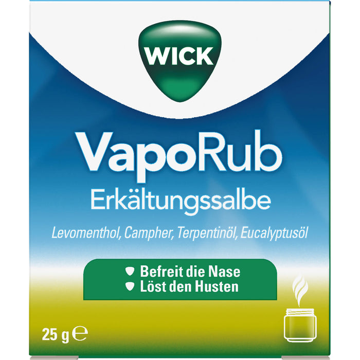 WICK VapoRup Erkältungssalbe, 25 g Salbe