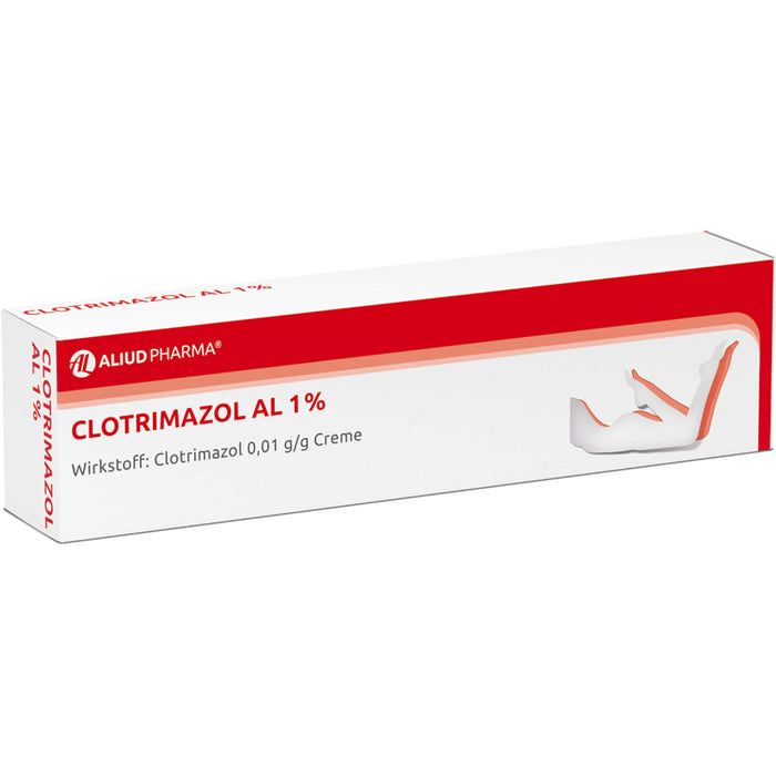 Clotrimazol AL 1 % Creme bei Pilzinfektionen, 20 g Creme