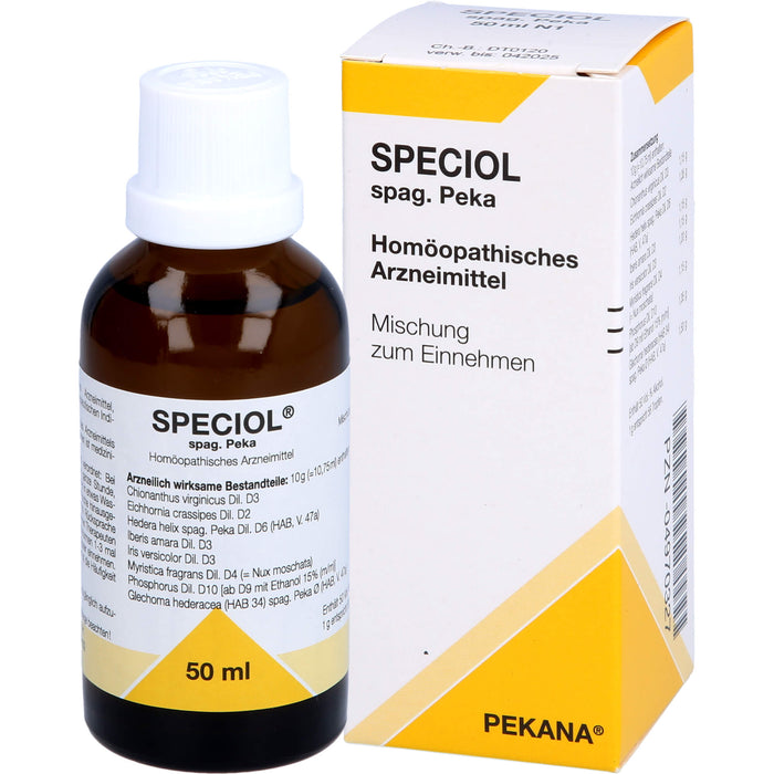 SPECIOL spag. Peka Tropfen, 50 ml Lösung