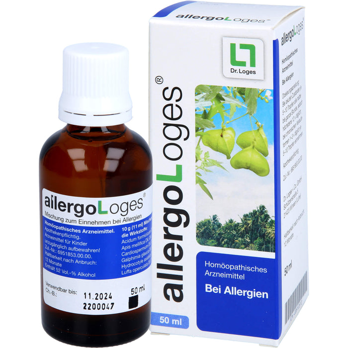 allergo-loges Mischung zum Einnehmen, 50 ml Lösung