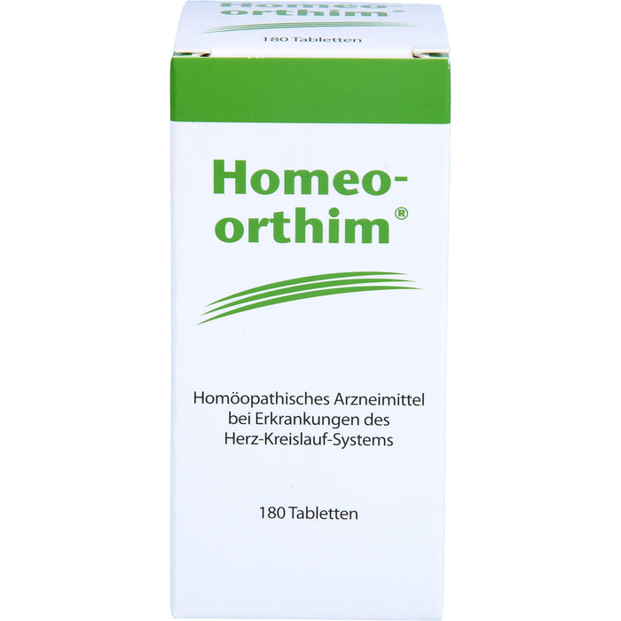 Homeo Orthim Tbl., 180 St. Tabletten