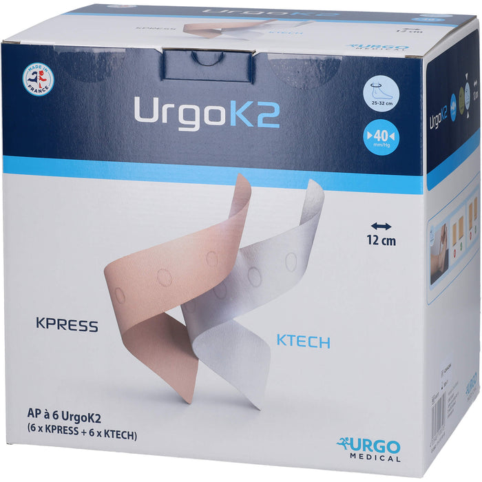 UrgoK2 Kompr.Syst.Knoechelumf.25-32cm 12cm breit, 6 St BIN