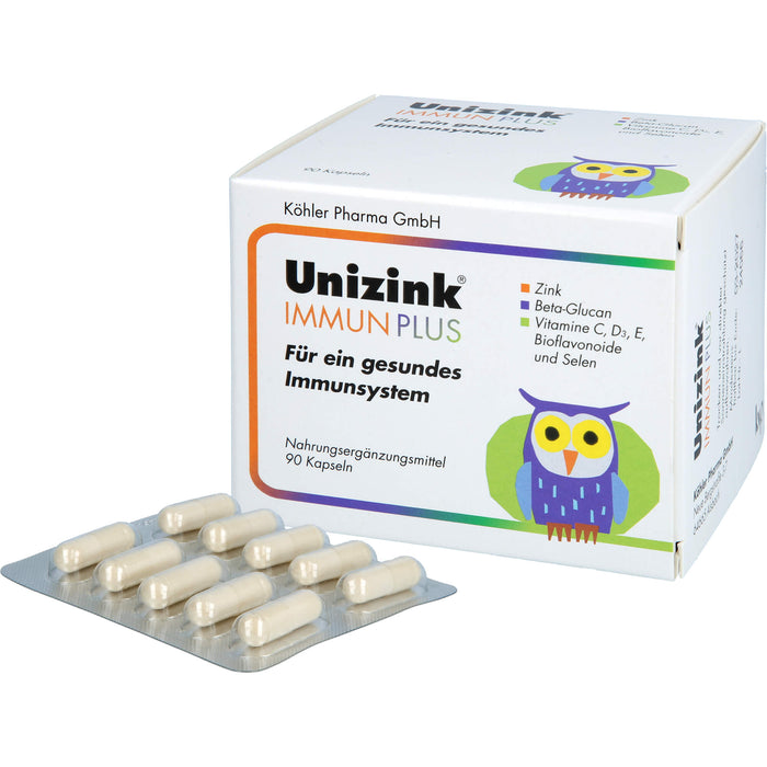 Unizink Immun Plus, 90 St. Kapseln