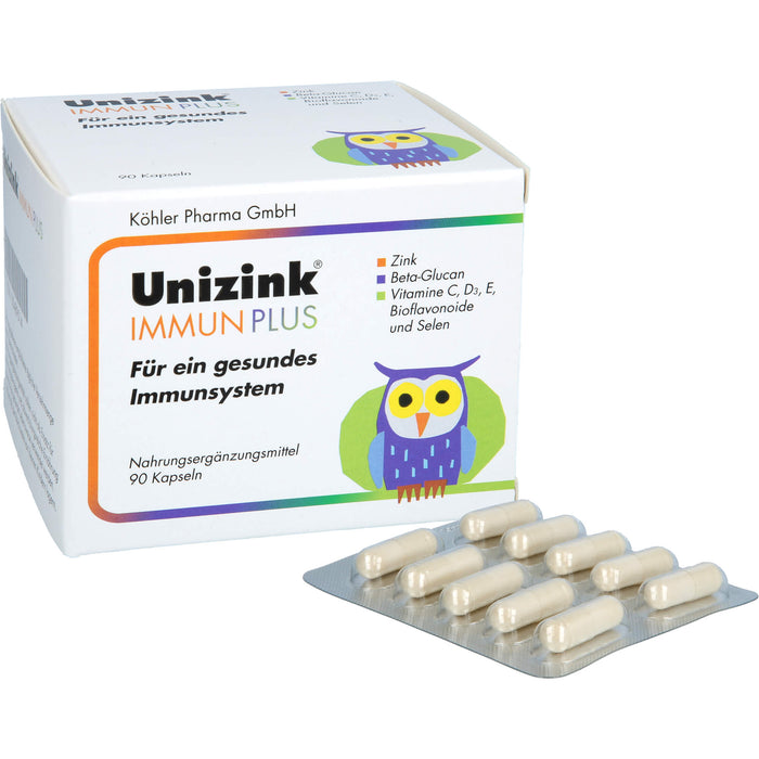 Unizink Immun Plus, 90 St. Kapseln