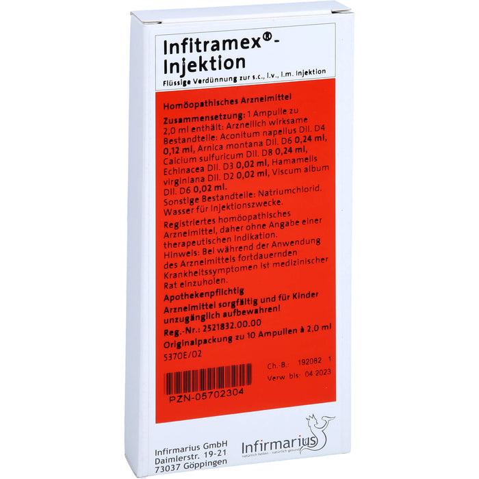 Infitramex Injektion, 10X2 ml AMP