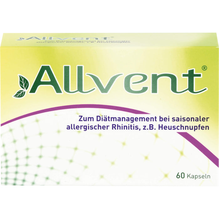 Allvent bei saisonaler allergischer Rhinitis Kapseln, 60 St. Kapseln