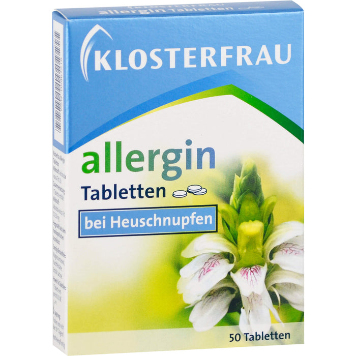 KLOSTERFRAU allergin Tabletten bei Heuschnupfen, 50 St. Tabletten