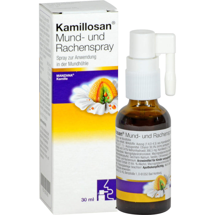 Kamillosan Mund- und Rachenspray, 30 ml Lösung