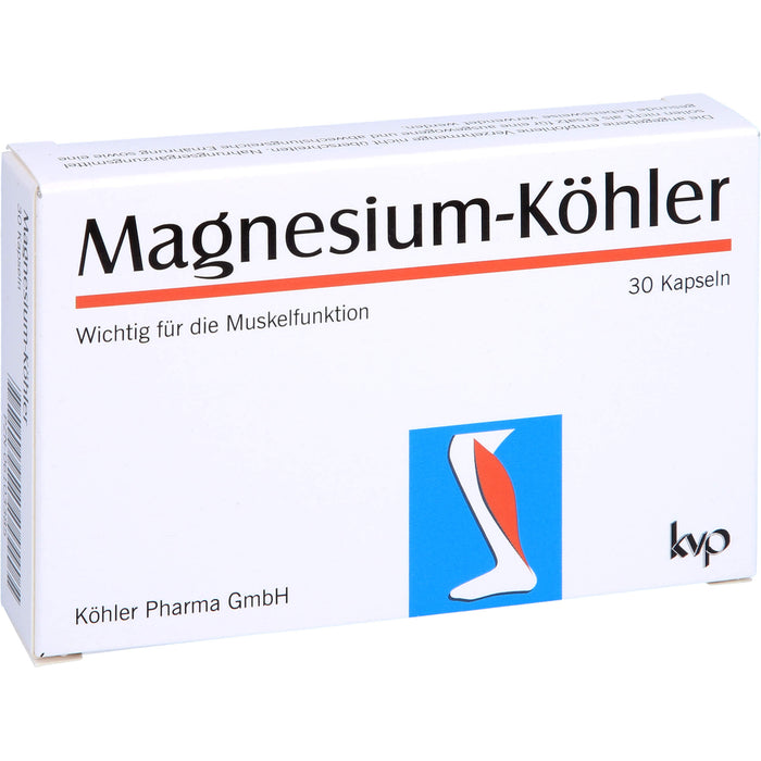 Magnesium-Köhler Kapseln, 30 St. Kapseln