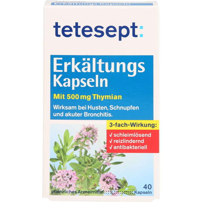 TETESEPT ERKAELTUNGS KAPSELN, 40 St. Kapseln