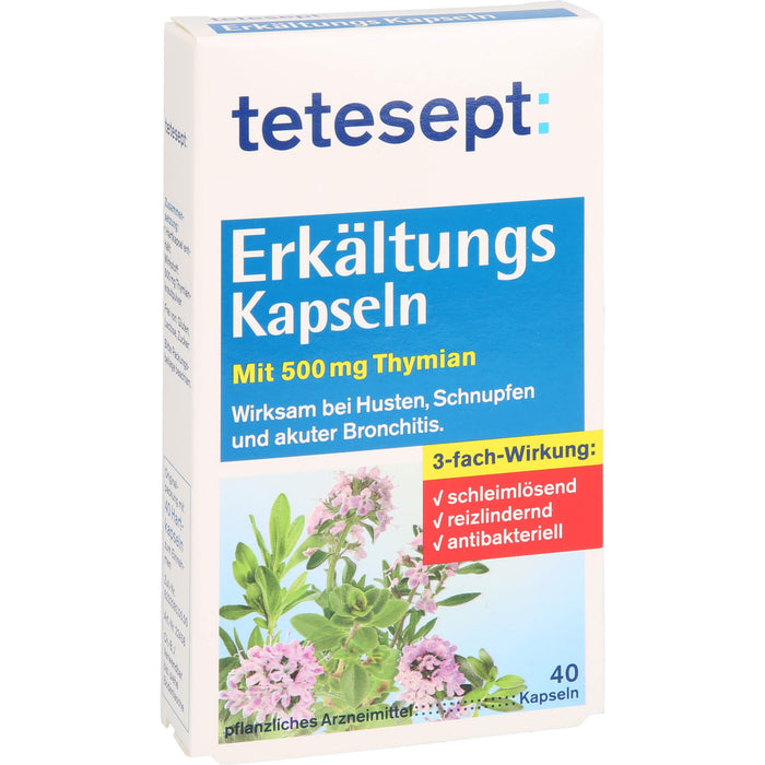 TETESEPT ERKAELTUNGS KAPSELN, 40 St. Kapseln