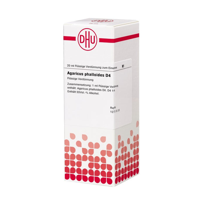 DHU Agaricus phalloides D4 Dilution, 20 ml Lösung