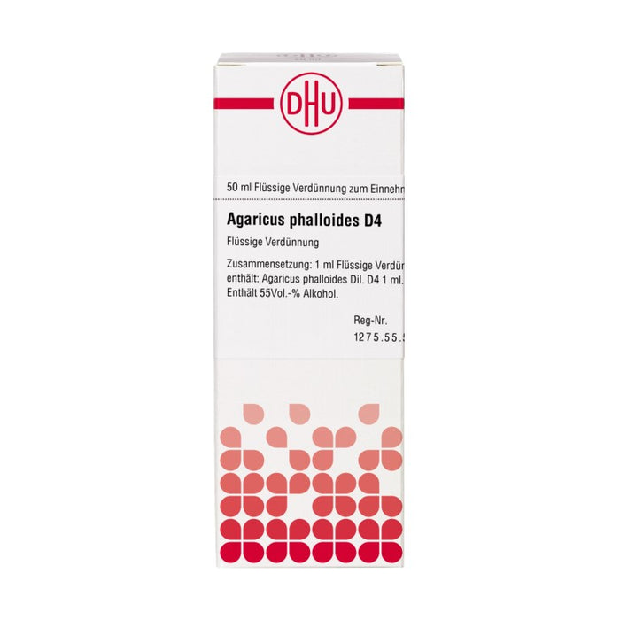 DHU Agaricus phalloides D4 Dilution, 50 ml Lösung