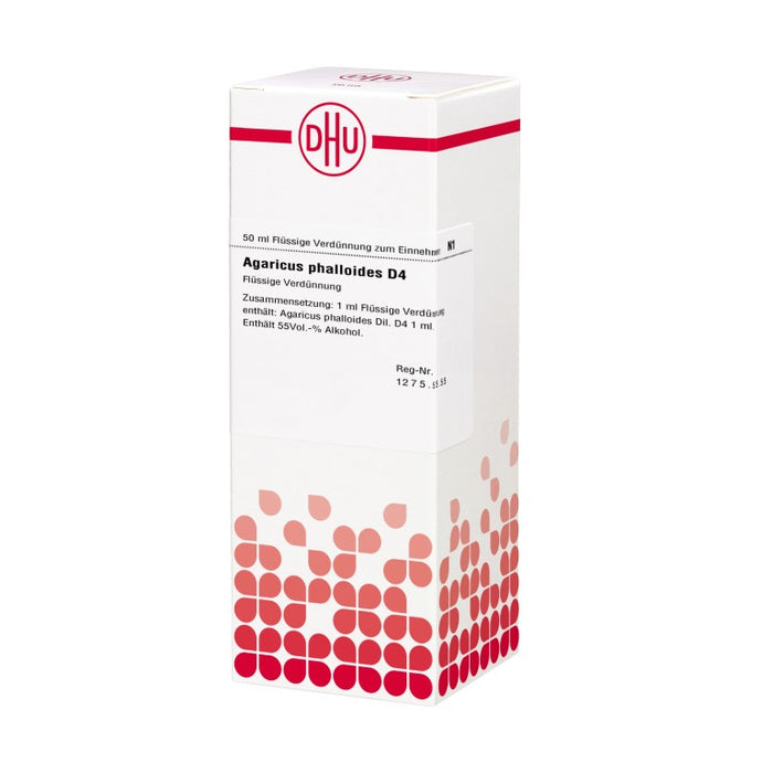 DHU Agaricus phalloides D4 Dilution, 50 ml Lösung