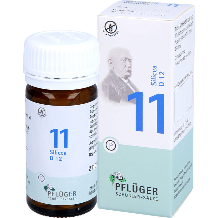 Pflüger Biochemie Nr.11 Silicea D12 Tabletten, 100 St. Tabletten