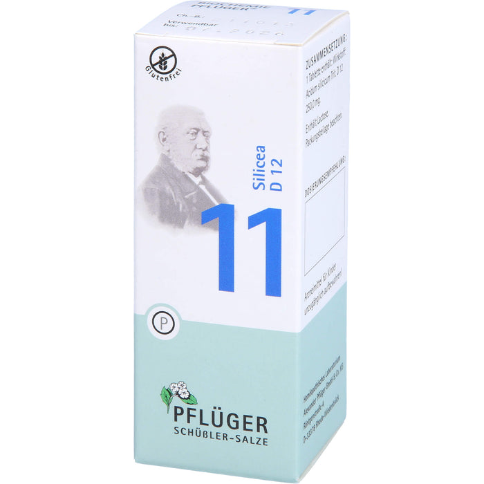 Pflüger Biochemie Nr.11 Silicea D12 Tabletten, 100 St. Tabletten